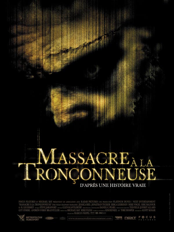 Massacre à la tronçonneuse film horreur Halloween